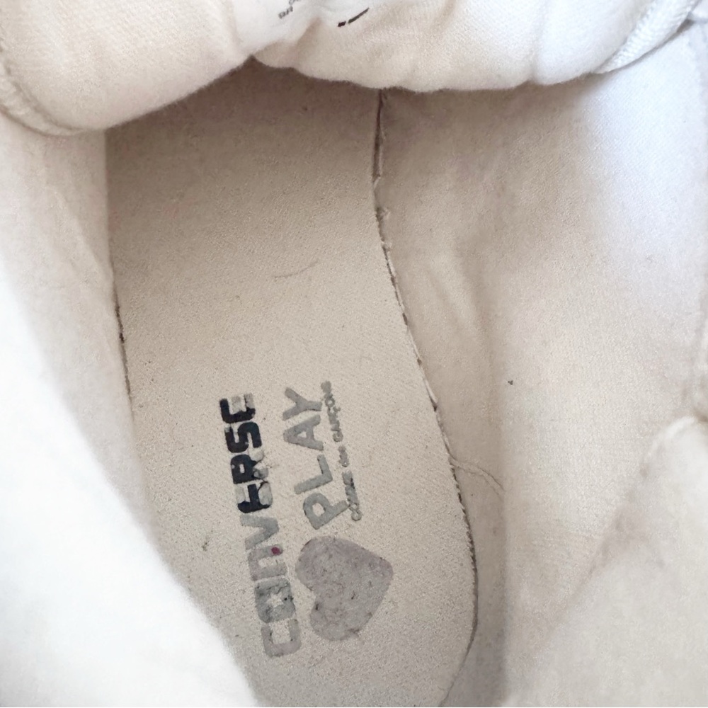 Comme des Garcons Play x Converse hi-tops - Picture 10 of 11